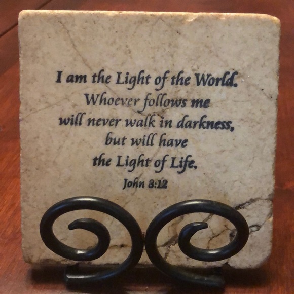 Other - Coaster with easle